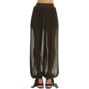 PANTALONE PLISSE' HAVEONE MORO